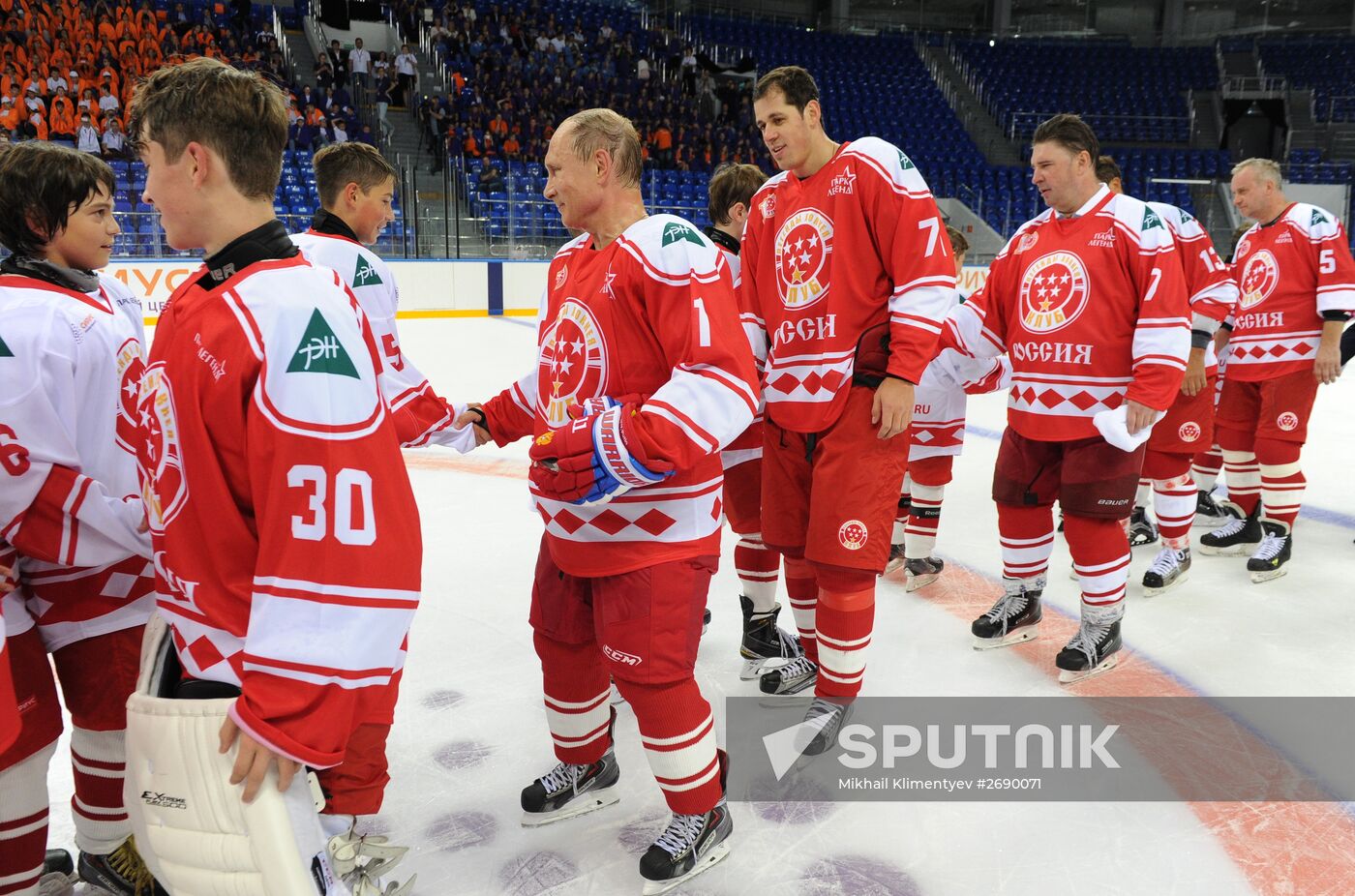 President Vladimir Putin attends celebrations of Knowledge Day in Sirius Center for Talented Children in Sochi