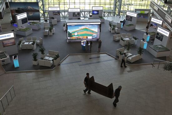 Preparations for East Russia Economic Forum