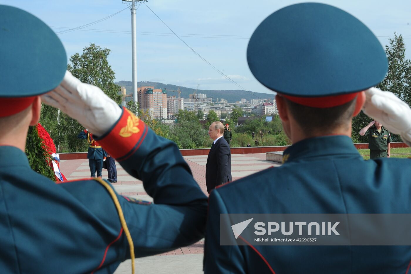 Russian President Vladimir Putin's working visit to Chita