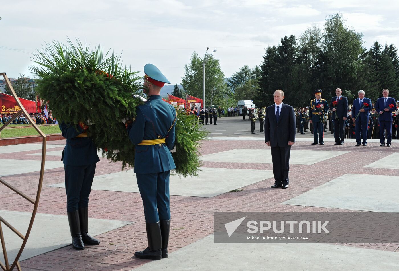Russian President Vladimir Putin's visit to Chita