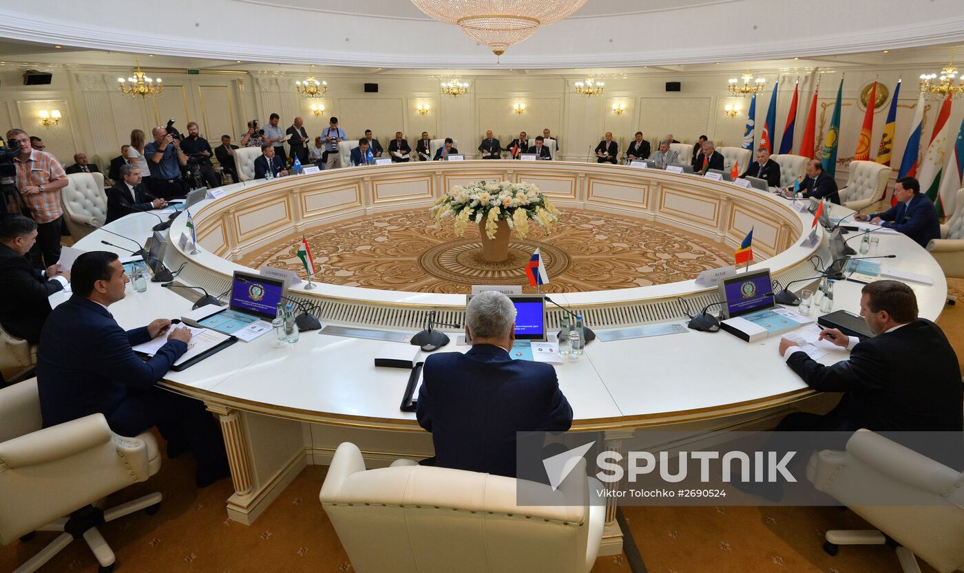 Meeting of Council of Ministers of Internal Affairs of CIS member states in Minsk