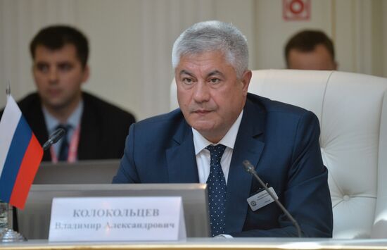 Meeting of Council of Ministers of Internal Affairs of CIS member states in Minsk