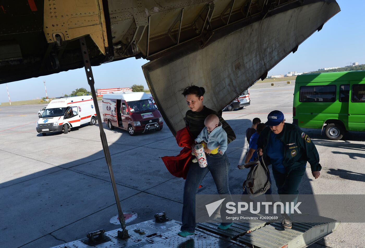 Donbas children sent to Moscow for medical treatment