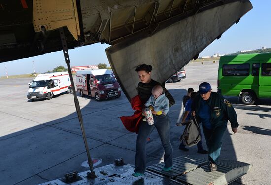 Donbas children sent to Moscow for medical treatment