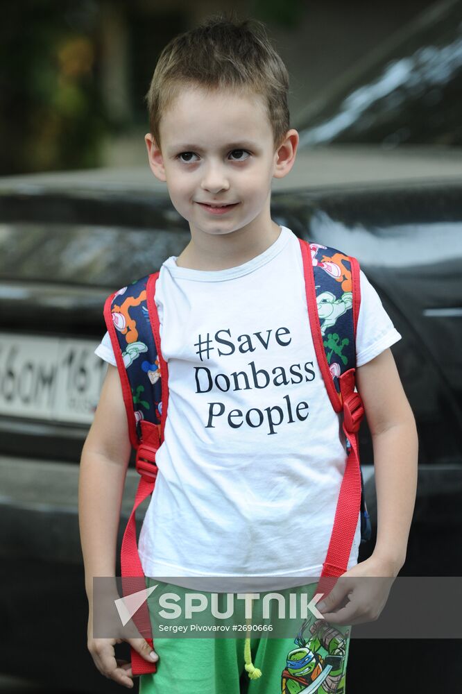 Donbas children sent to Moscow for medical treatment