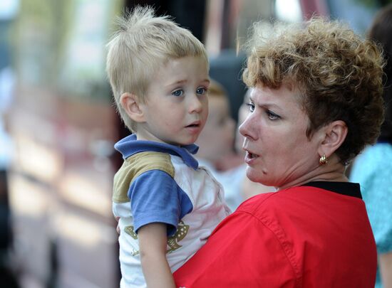Donbas children sent to Moscow for medical treatment