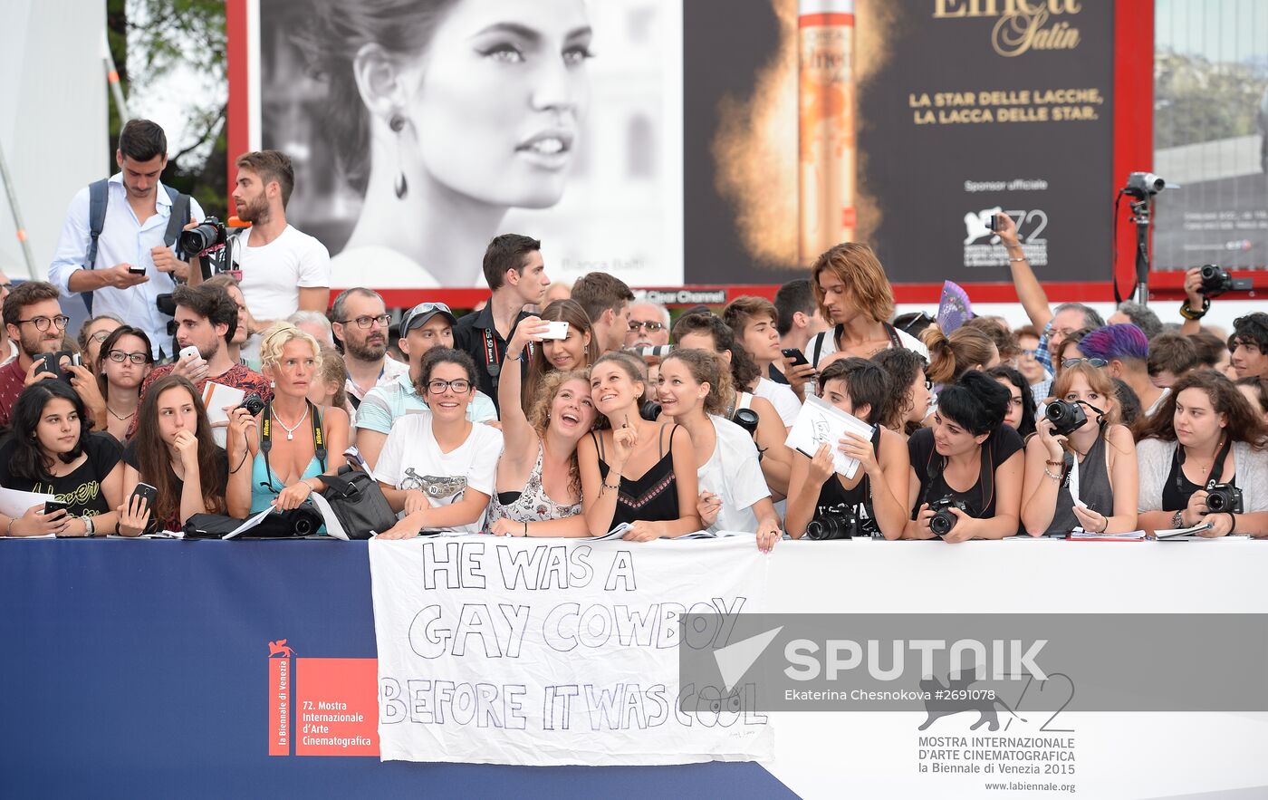 Opening of 72nd Venice Film Festival
