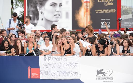 Opening of 72nd Venice Film Festival