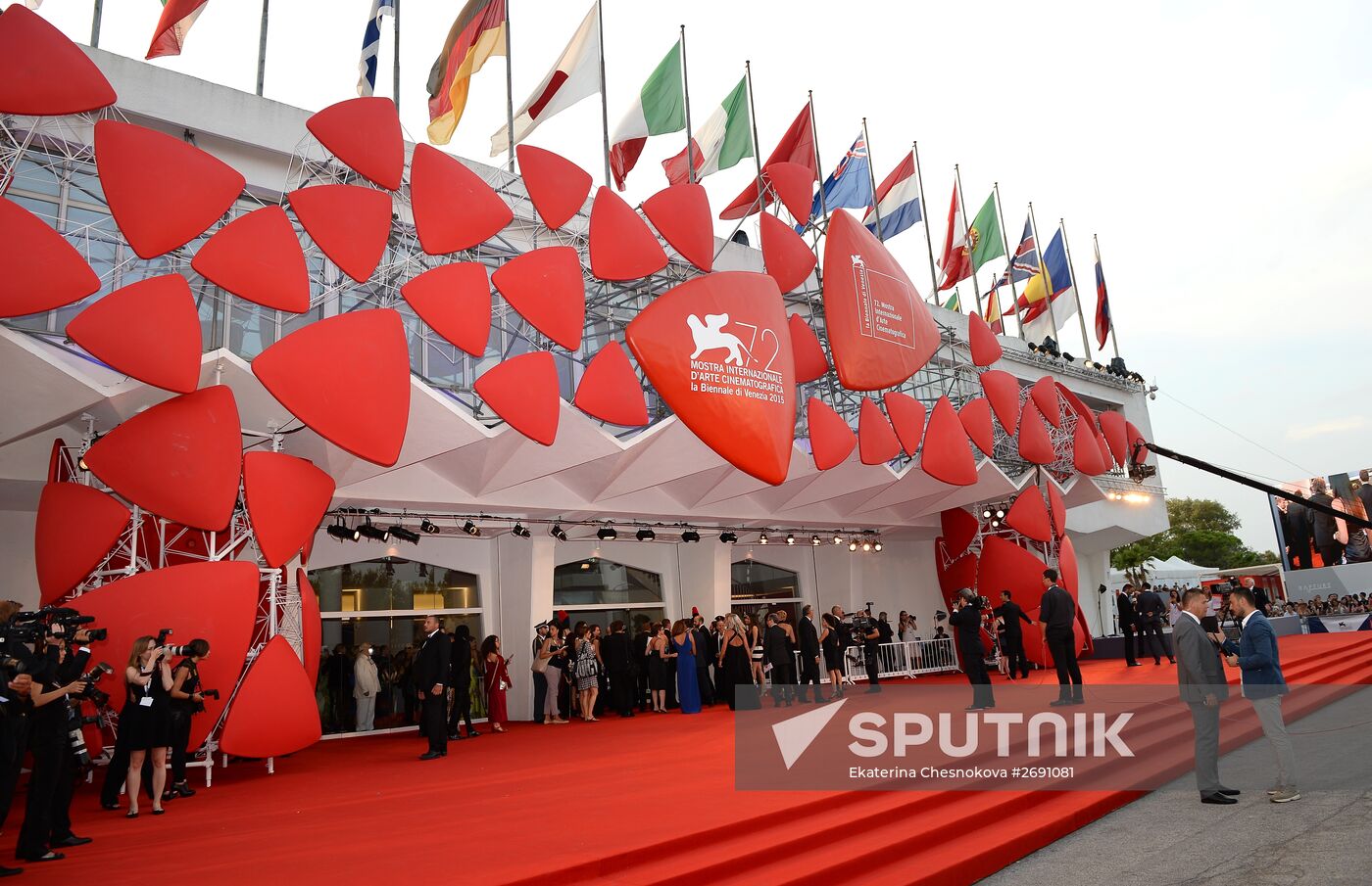 Opening of 72nd Venice Film Festival