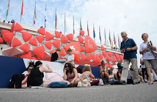 The 72nd Venice International Film Festival. Day One