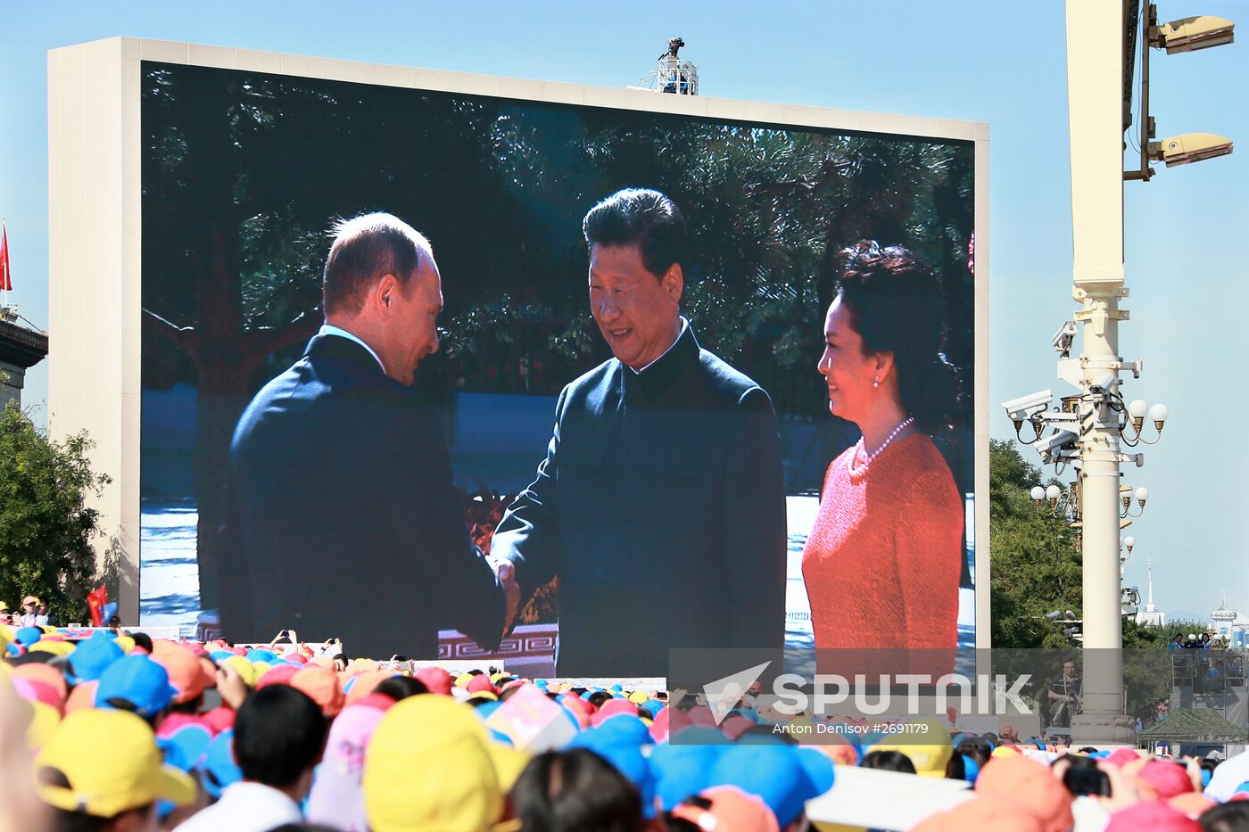 Russian President Vladimir Putin's visit to China. Day Two