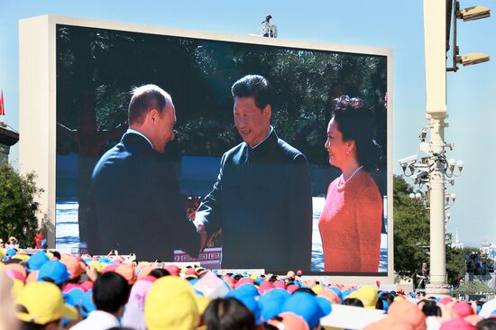 Russian President Vladimir Putin's visit to China. Day Two
