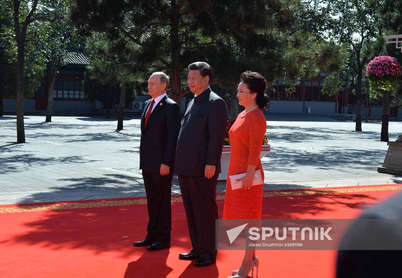 Russian President Vladimir Putin's visit to China. Day Two