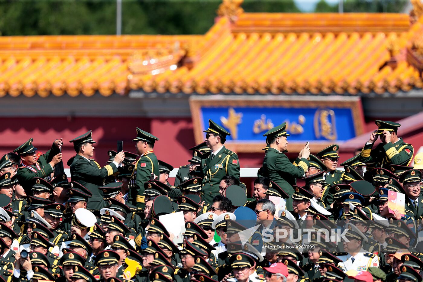 Military parade in Beijing to mark the end of WWII
