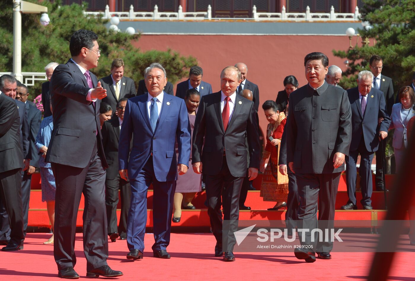 Russian President Vladimir Putin's visit to China. Day Two