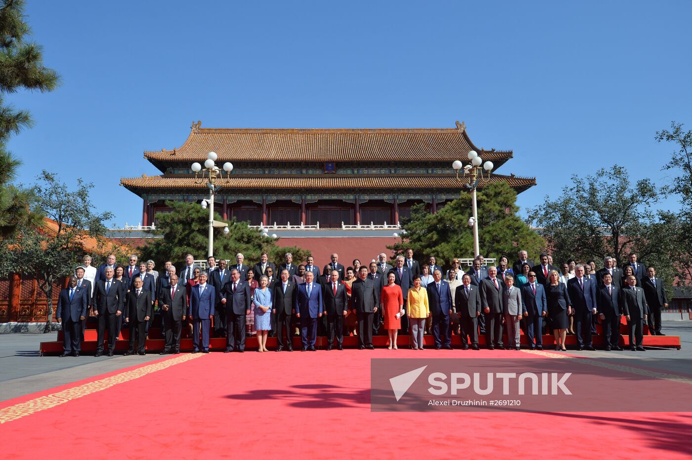 Russian President Vladimir Putin's visit to China. Day Two