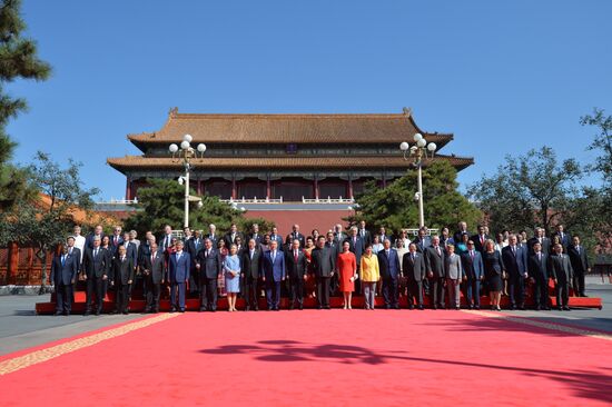 Russian President Vladimir Putin's visit to China. Day Two