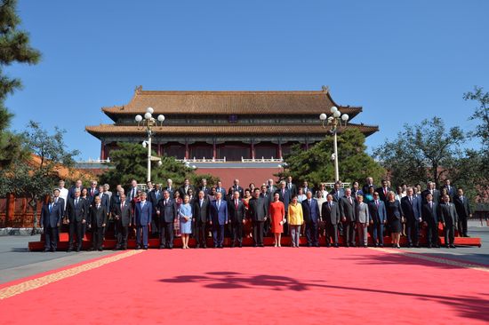Russian President Vladimir Putin's visit to China. Day Two