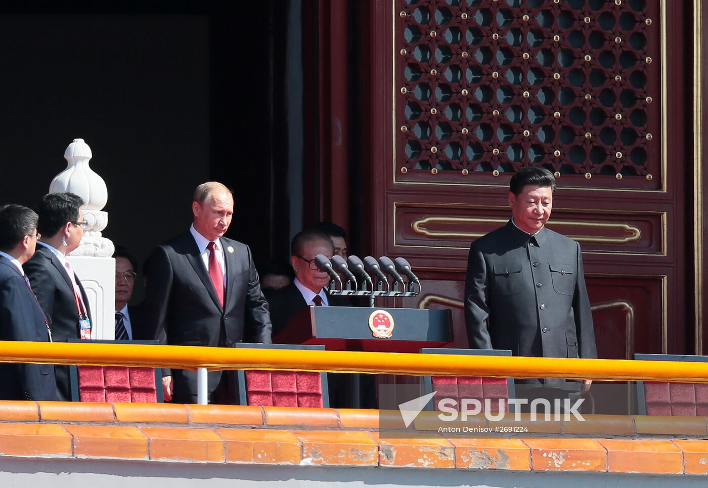 Russian President Vladimir Putin's visit to China. Day Two