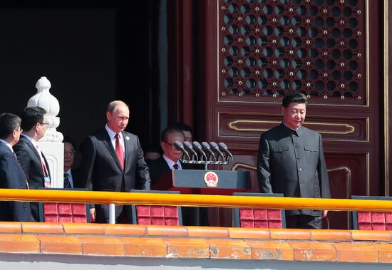 Russian President Vladimir Putin's visit to China. Day Two
