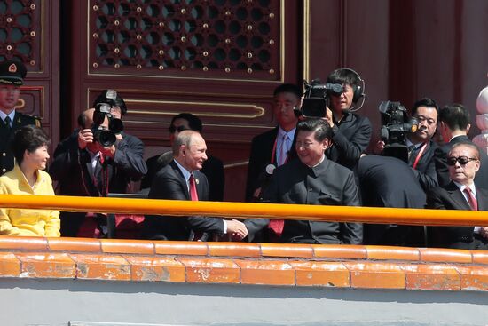 Russian President Vladimir Putin's visit to China. Day Two