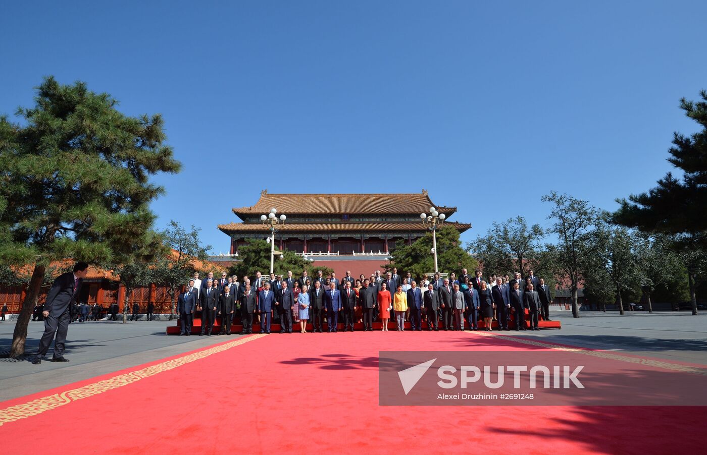 Russian President Vladimir Putin's visit to China. Day Two