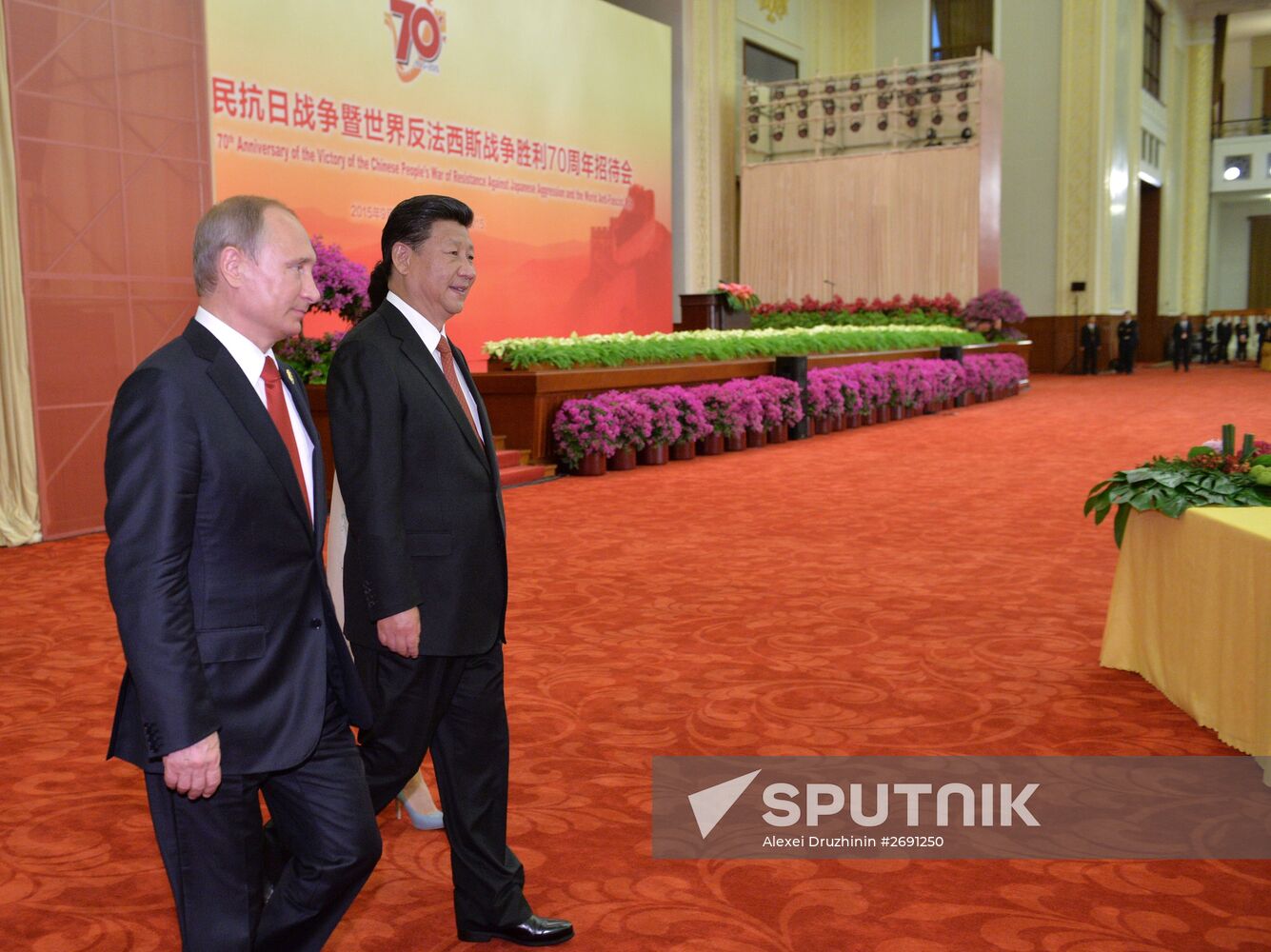 Russian President Vladimir Putin's visit to China. Day Two