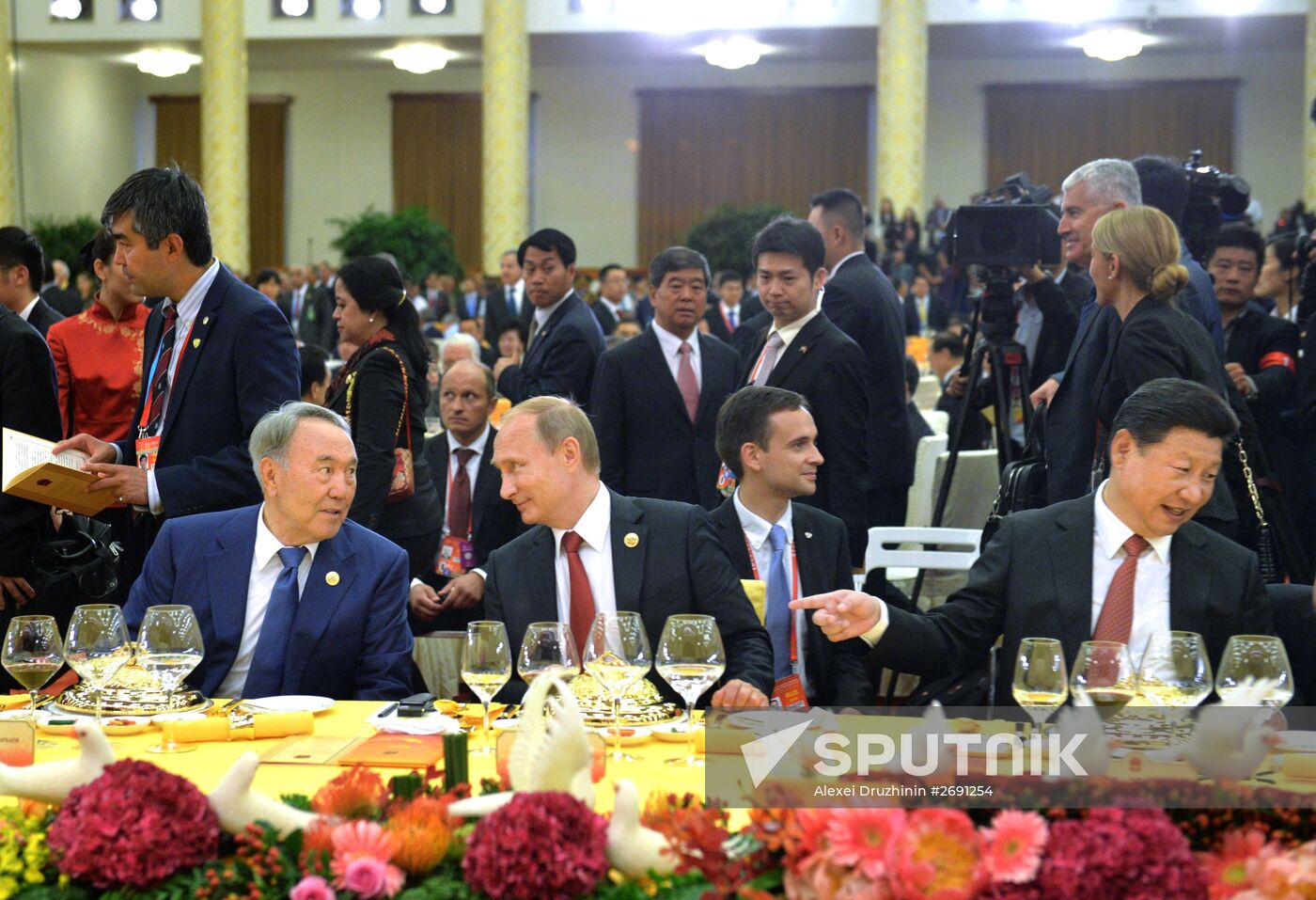 Russian President Vladimir Putin's visit to China. Day Two