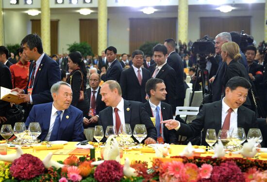 Russian President Vladimir Putin's visit to China. Day Two