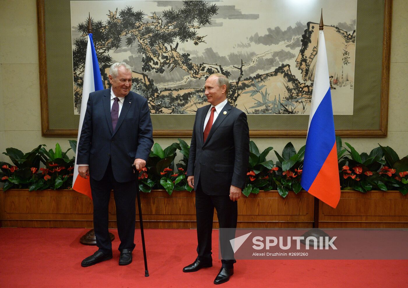 Russian President Vladimir Putin's visit to China. Day Two