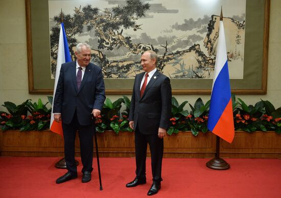 Russian President Vladimir Putin's visit to China. Day Two