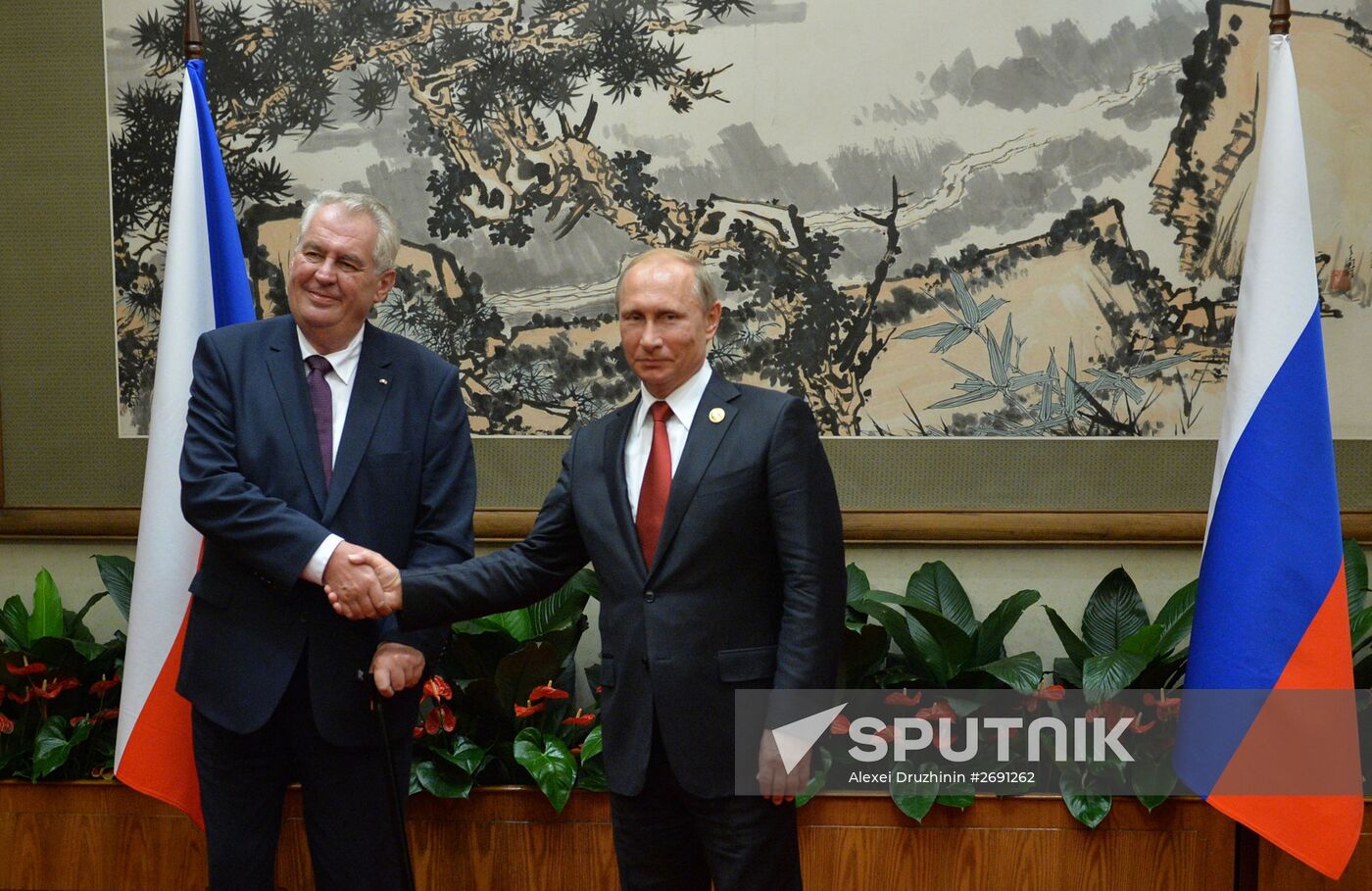 Russian President Vladimir Putin's visit to China. Day Two