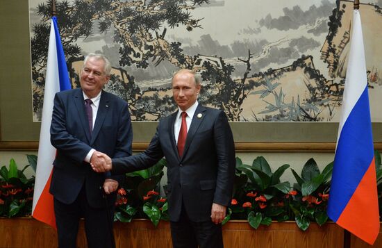 Russian President Vladimir Putin's visit to China. Day Two