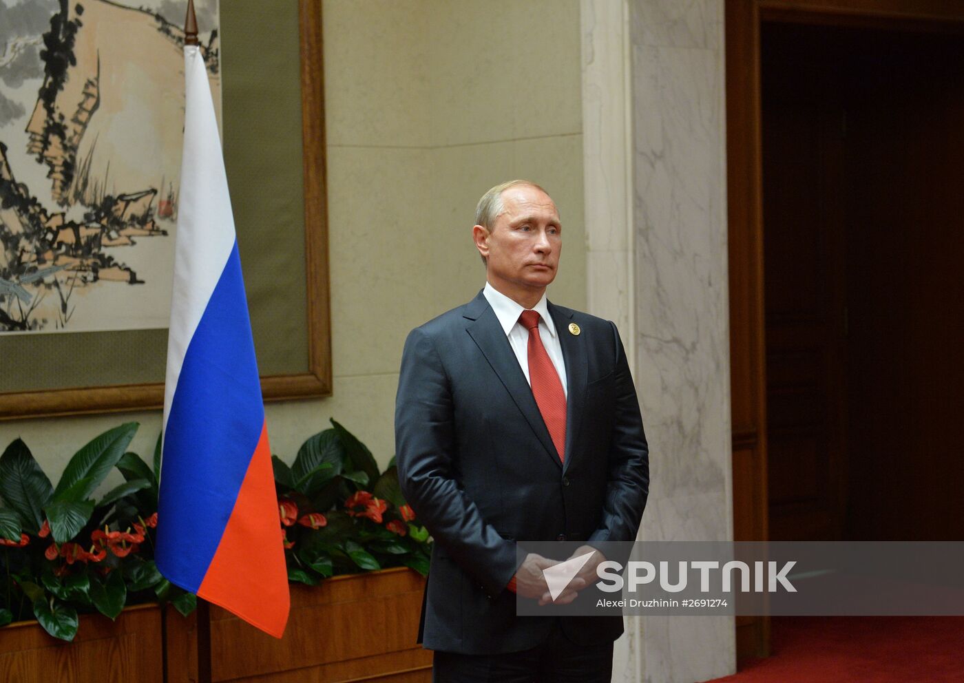 Russian President Vladimir Putin's visit to China. Day Two