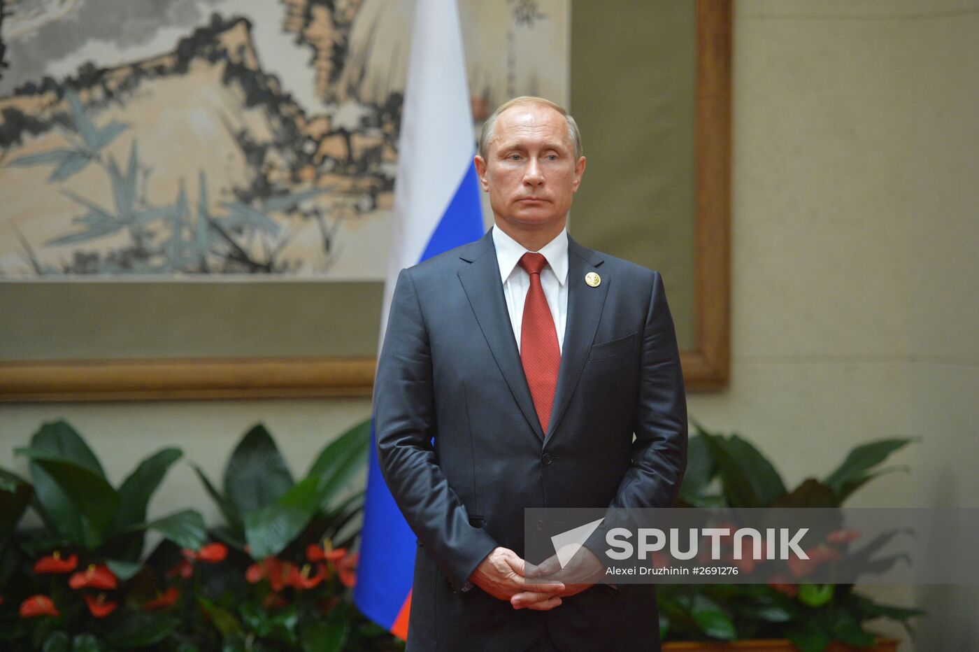 Russian President Vladimir Putin's visit to China. Day Two