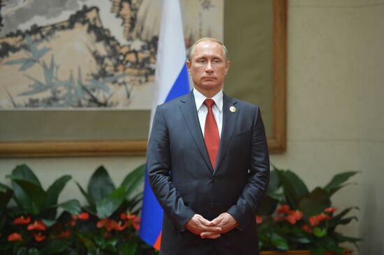 Russian President Vladimir Putin's visit to China. Day Two