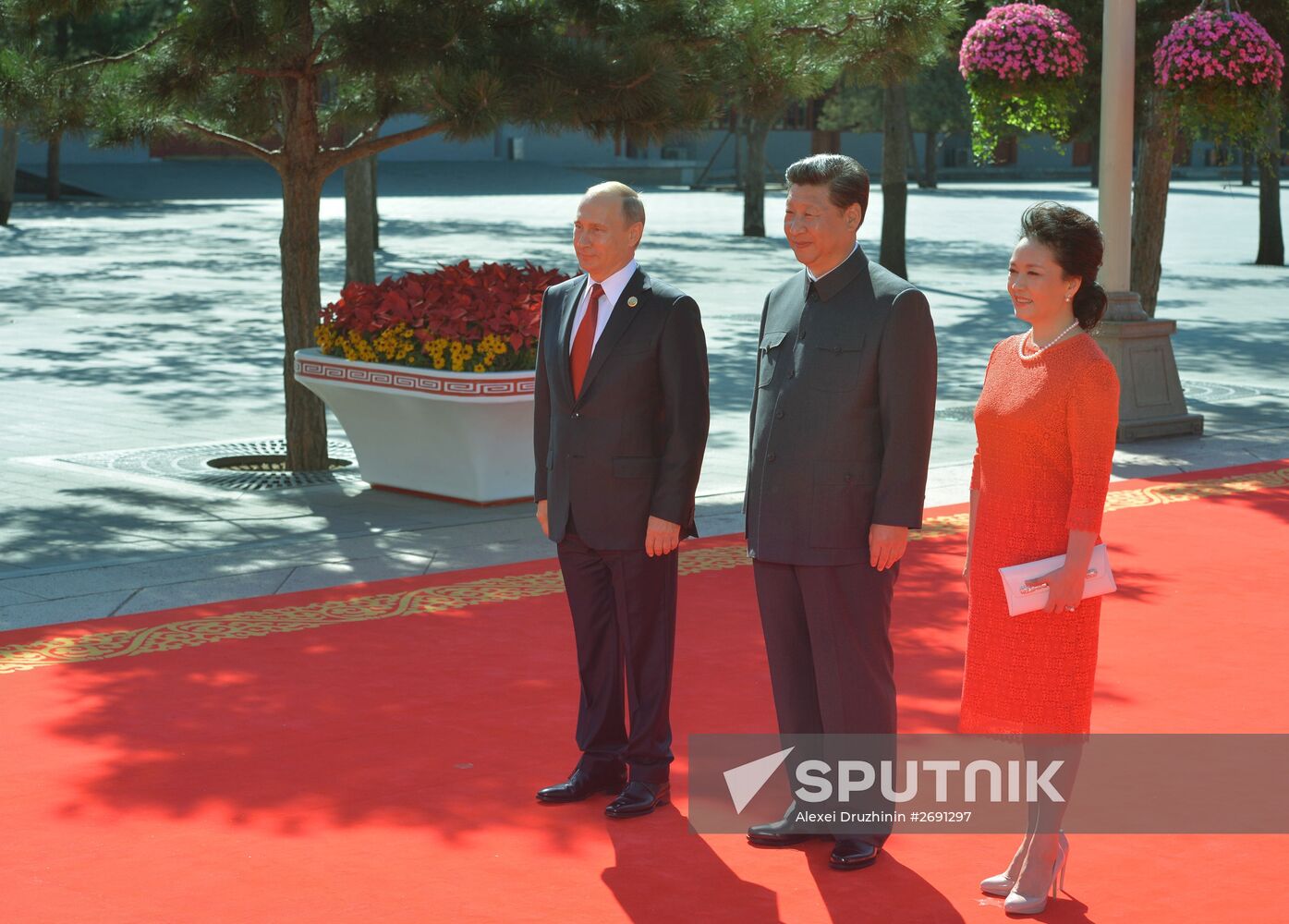 Russian President Vladimir Putin's visit to China. Day Two