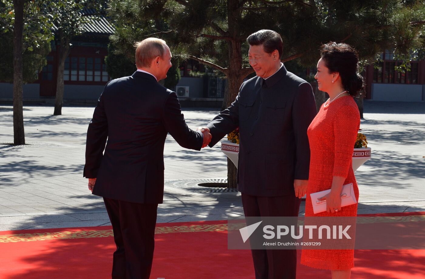 Russian President Vladimir Putin's visit to China. Day Two