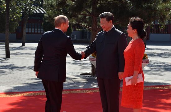 Russian President Vladimir Putin's visit to China. Day Two