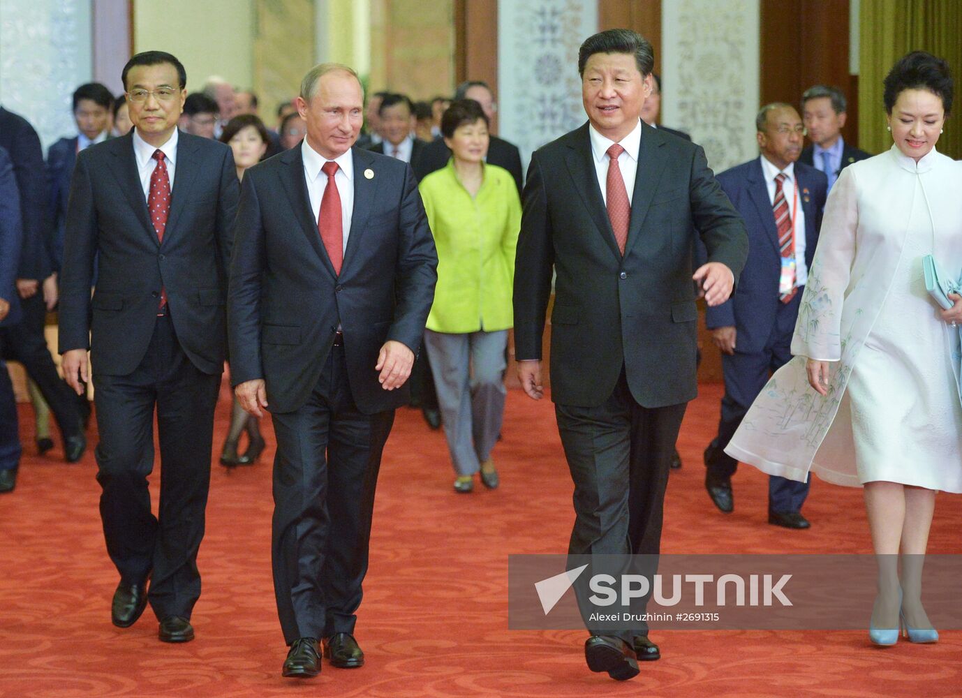 Russian President Vladimir Putin's visit to China. Day Two