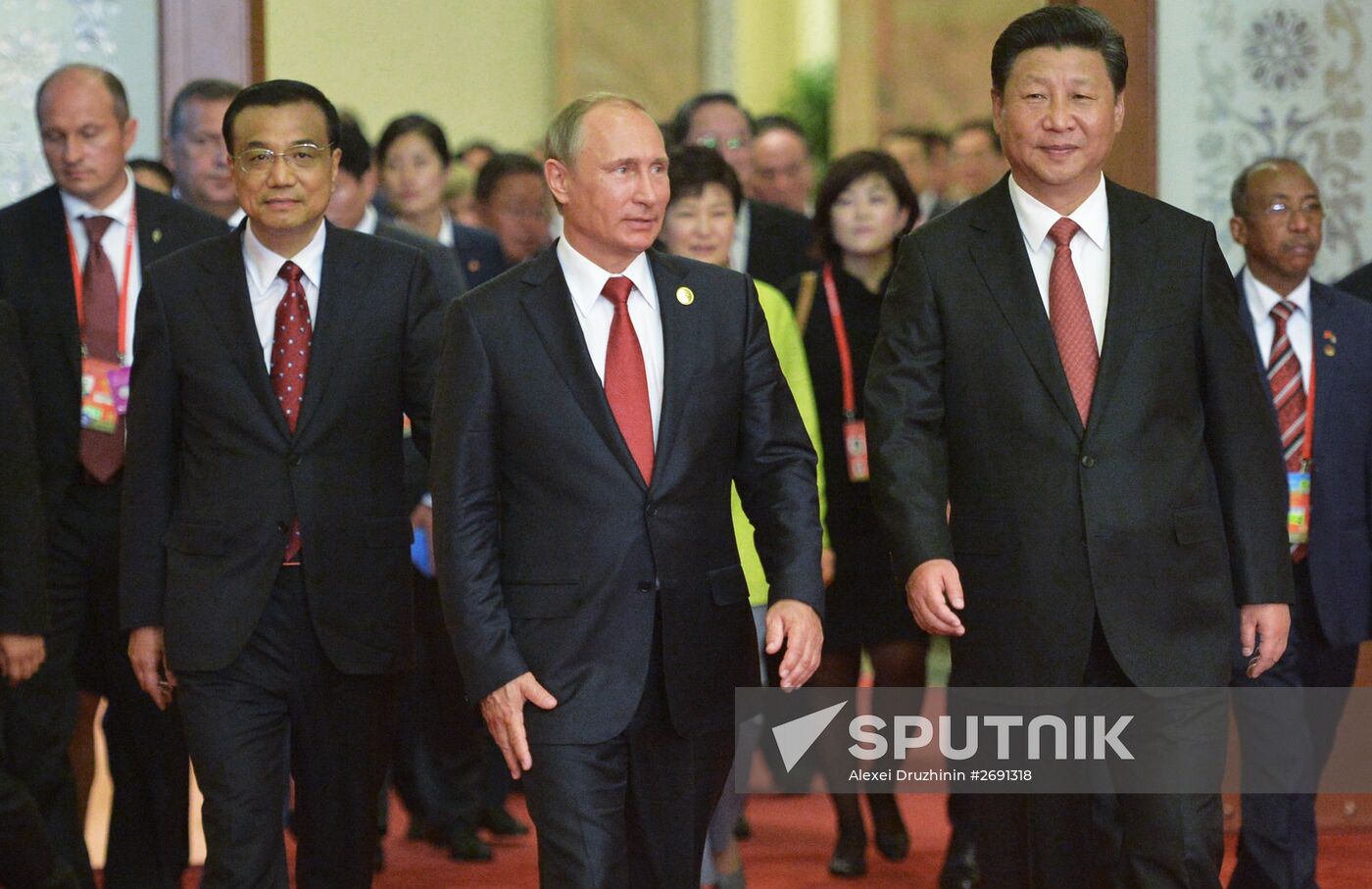 Russian President Vladimir Putin's visit to China. Day Two