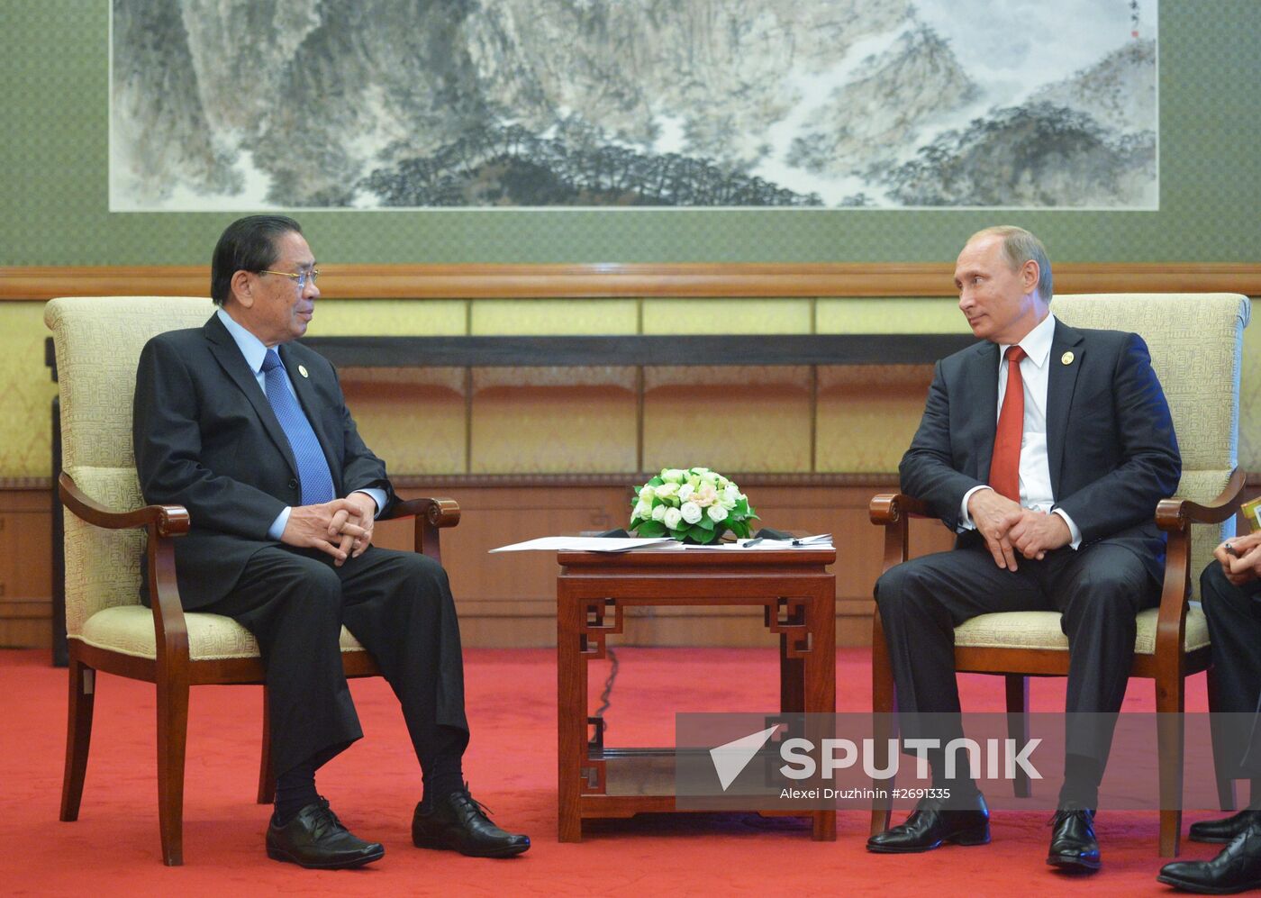 Russian President Vladimir Putin's visit to China. Day Two