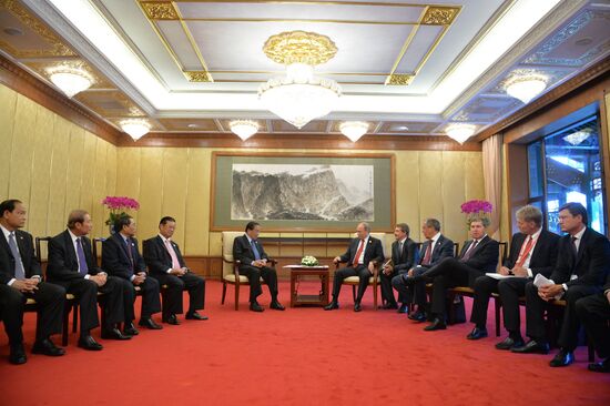 Russian President Vladimir Putin's visit to China. Day Two