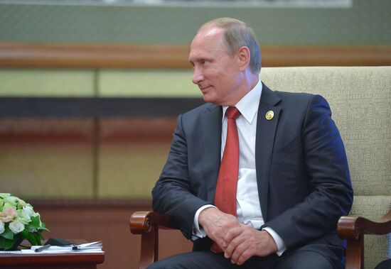 Russian President Vladimir Putin's visit to China. Day Two