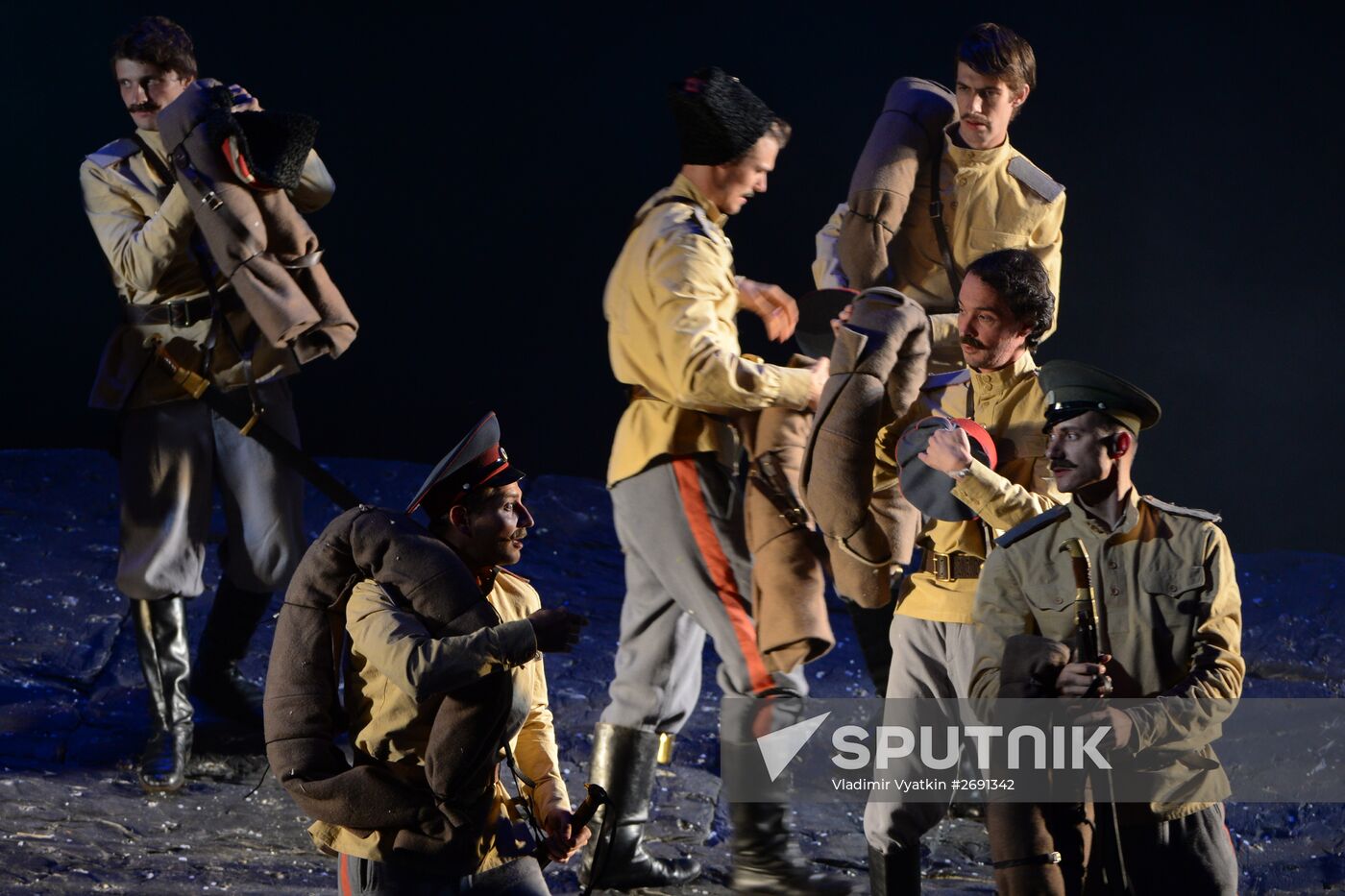 "And Quiet Flows the Don" play staged by Gorky Rostov Academic Drama Theater