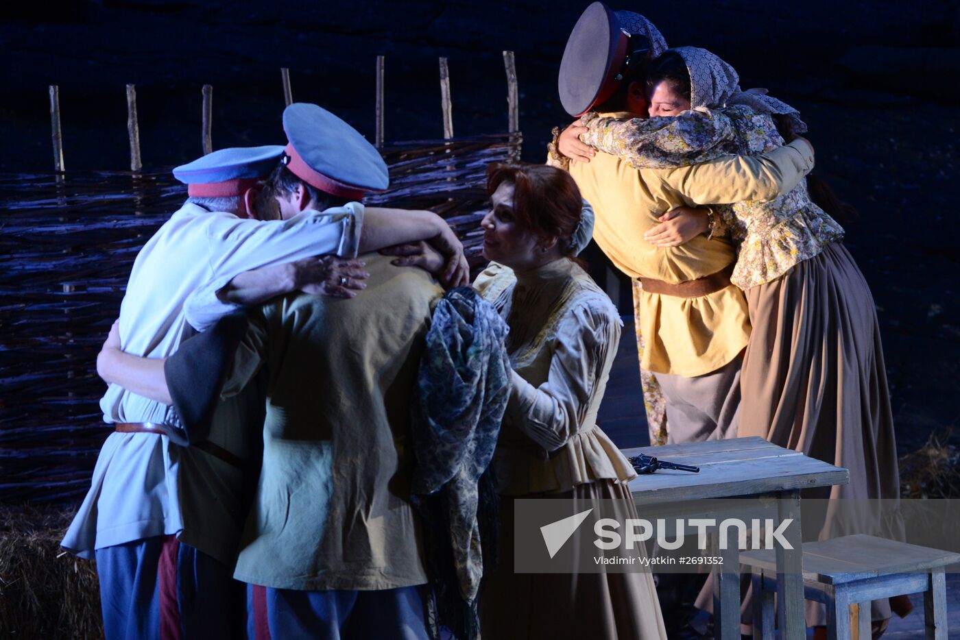 "And Quiet Flows the Don" play staged by Gorky Rostov Academic Drama Theater