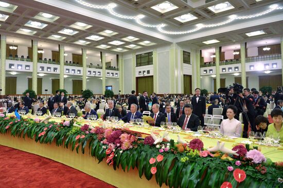 Russian President Vladimir Putin's visit to China. Day Two