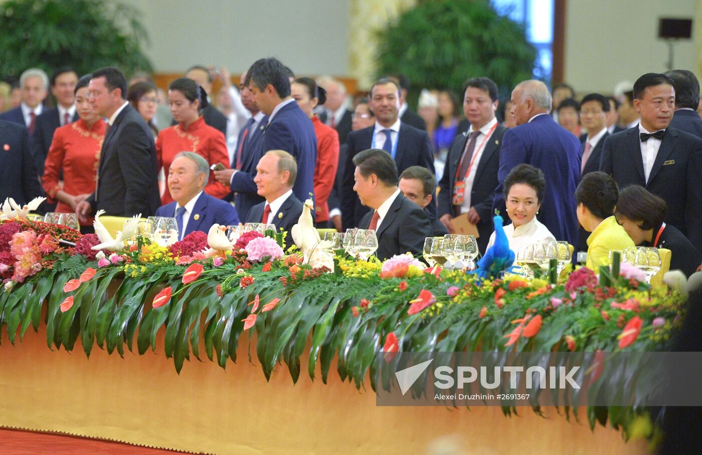 Russian President Vladimir Putin's visit to China. Day Two