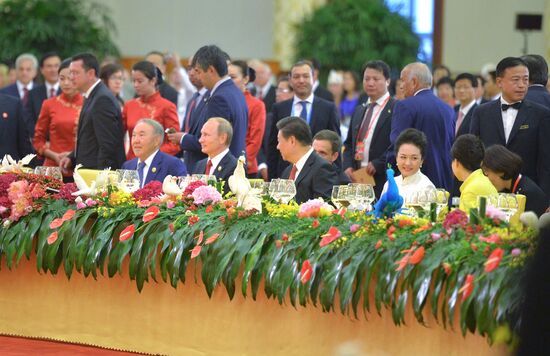 Russian President Vladimir Putin's visit to China. Day Two