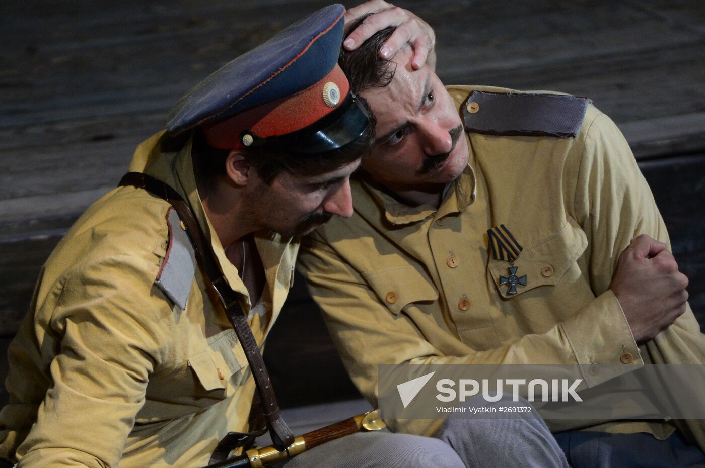 "And Quiet Flows the Don" play staged by Gorky Rostov Academic Drama Theater